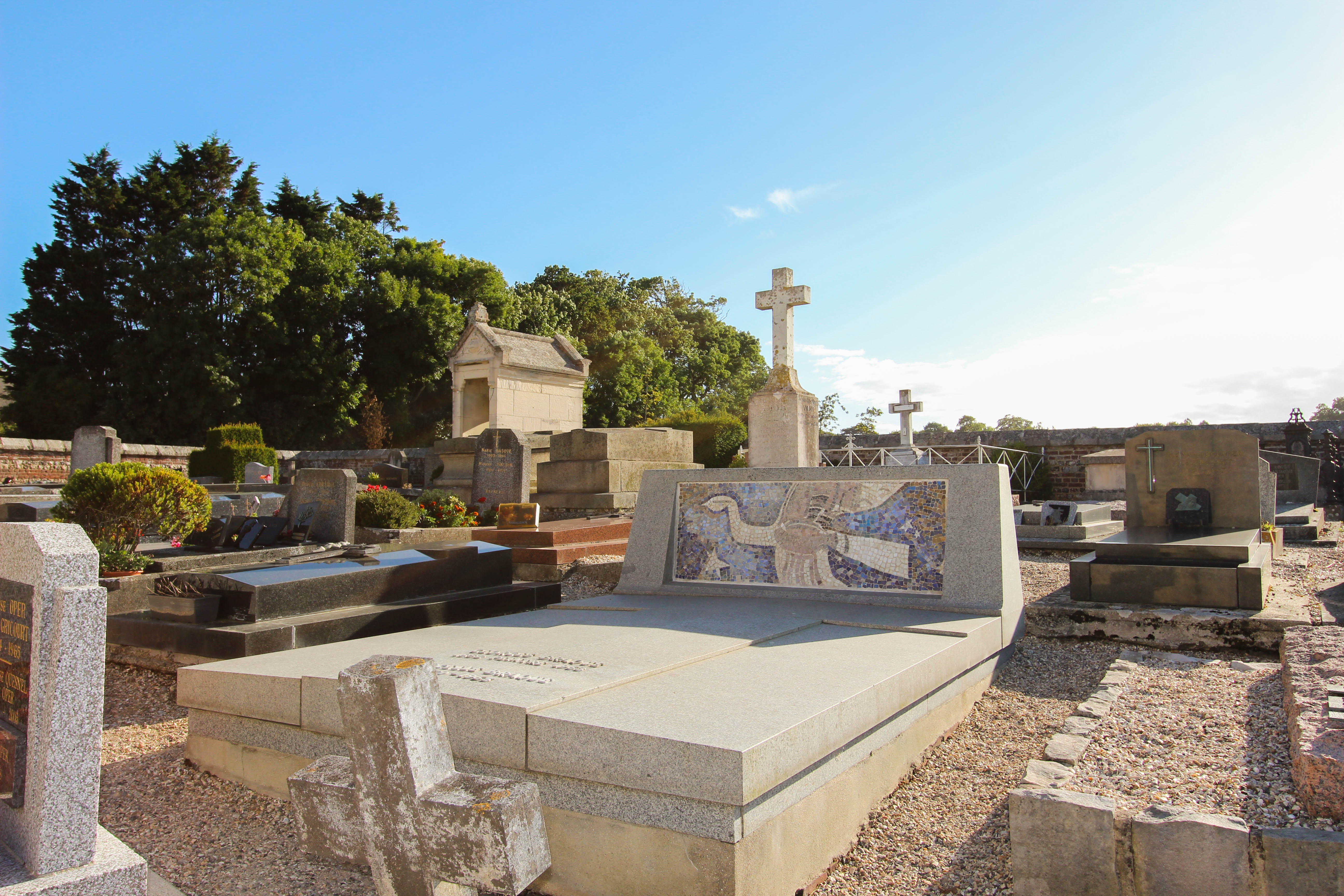 cimetière marin gîte varengeville-sur-mer pourville-sur-mer